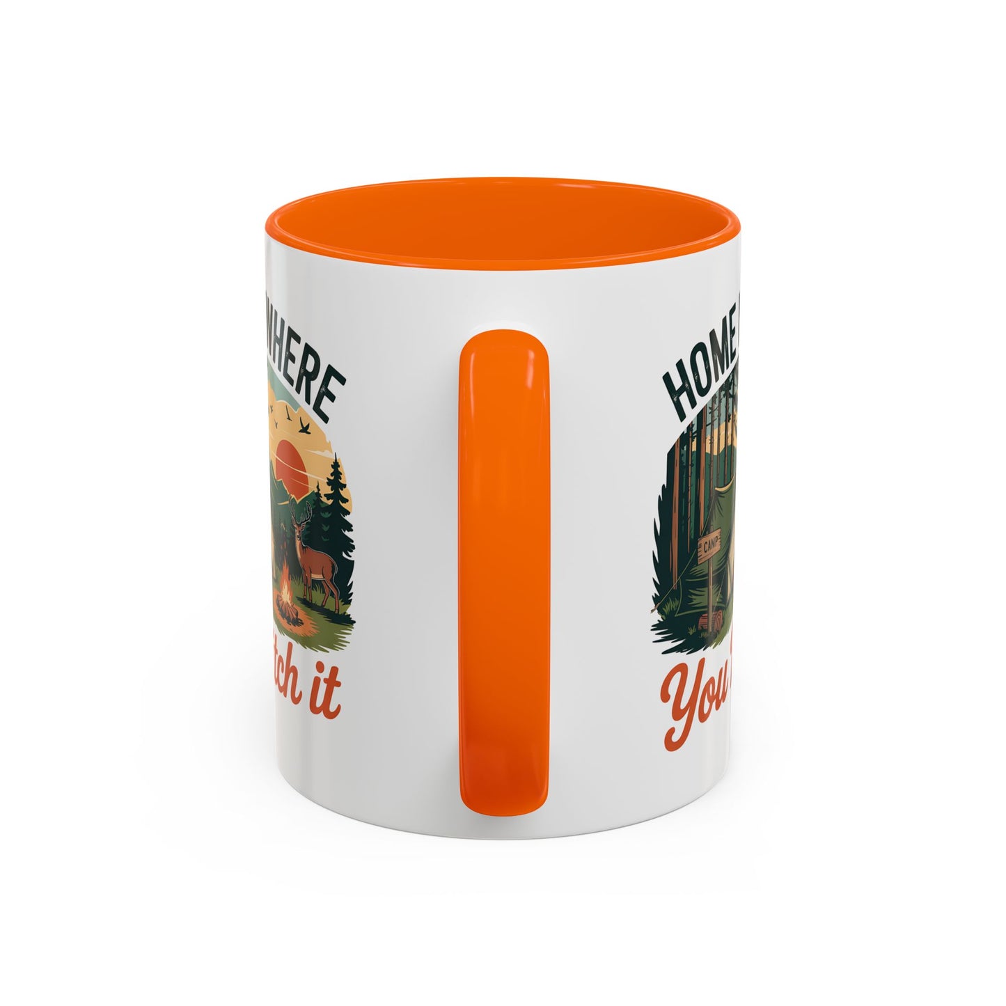 Adventure Mug - Home Is Where You Pitch It