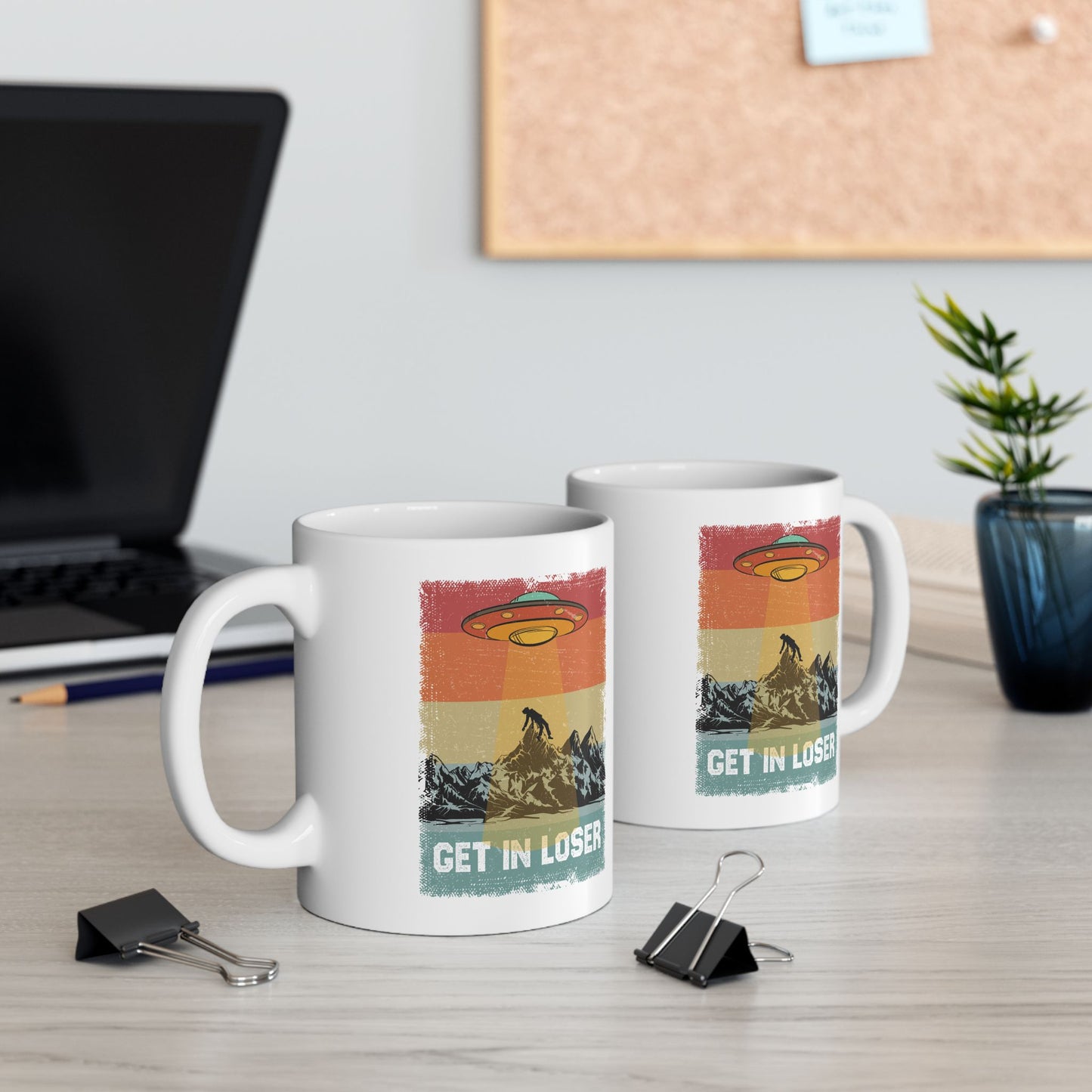 Alien Mug - Get In Loser