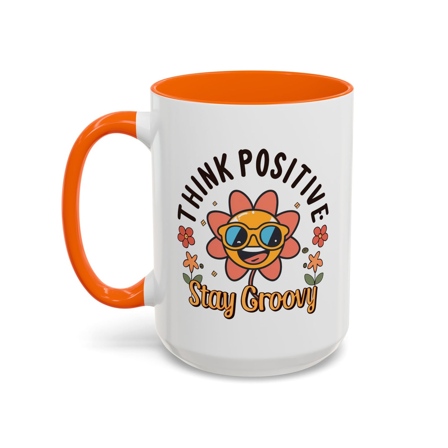Wellness Mug - Think Positive Stay Groovy