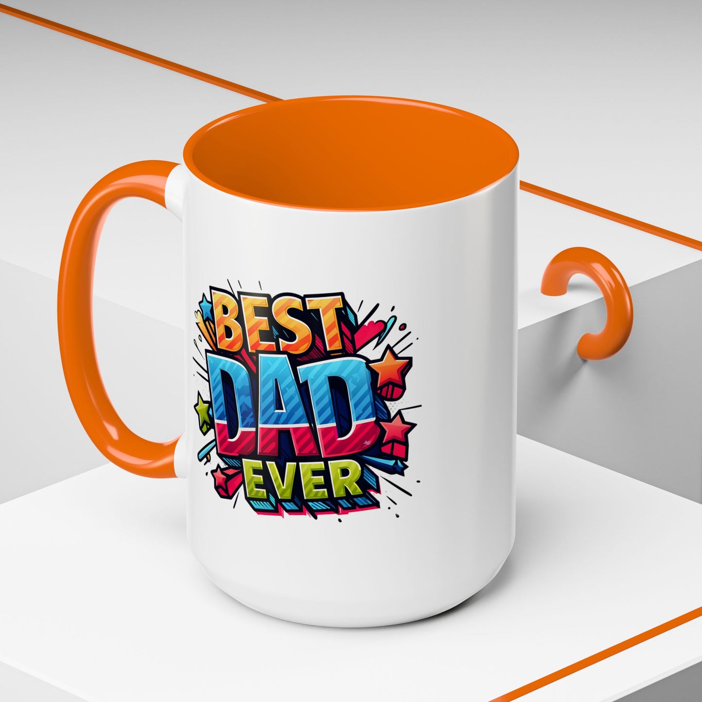 Father's Day Mug - Best Dad Ever Comic