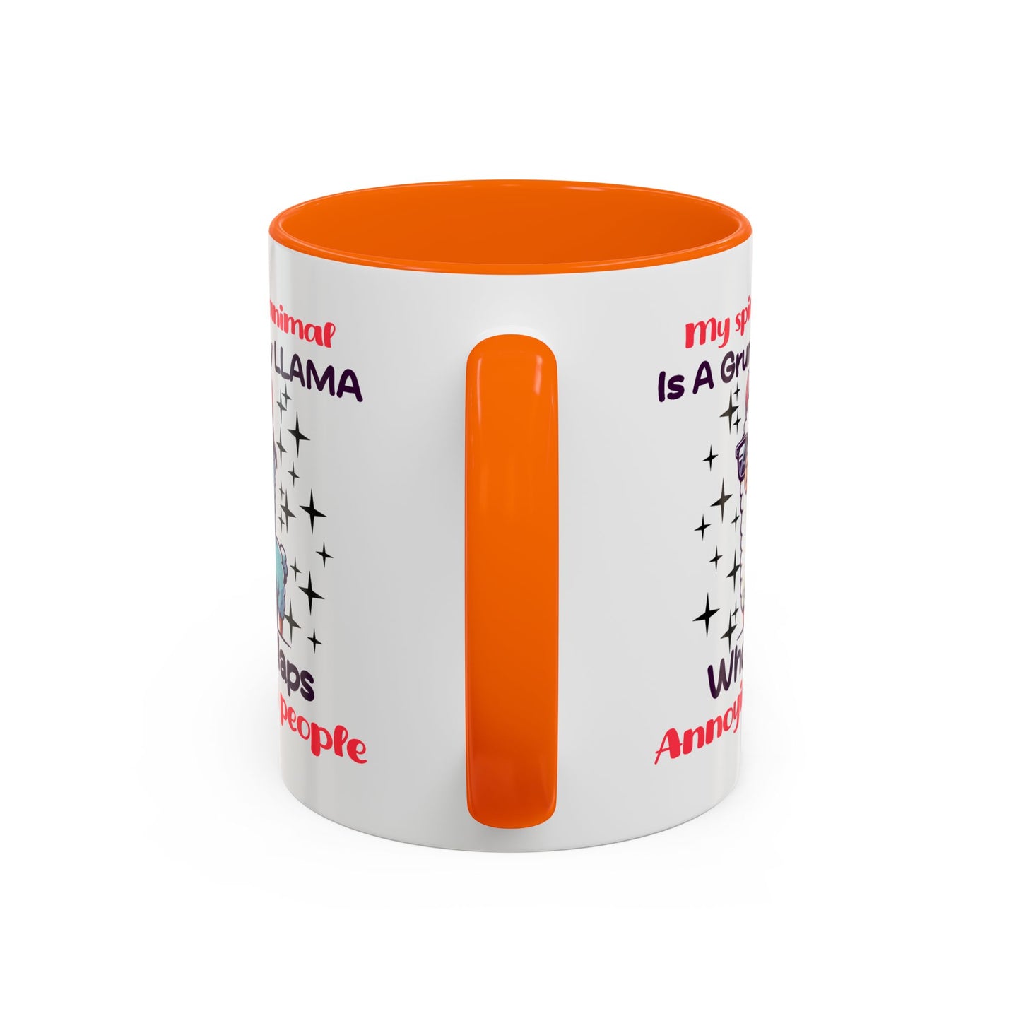 Humor Mug - My Spirit Animal is a Grumpy Llama