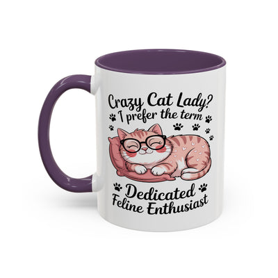 Humor Mug - Crazy Cat Lady?