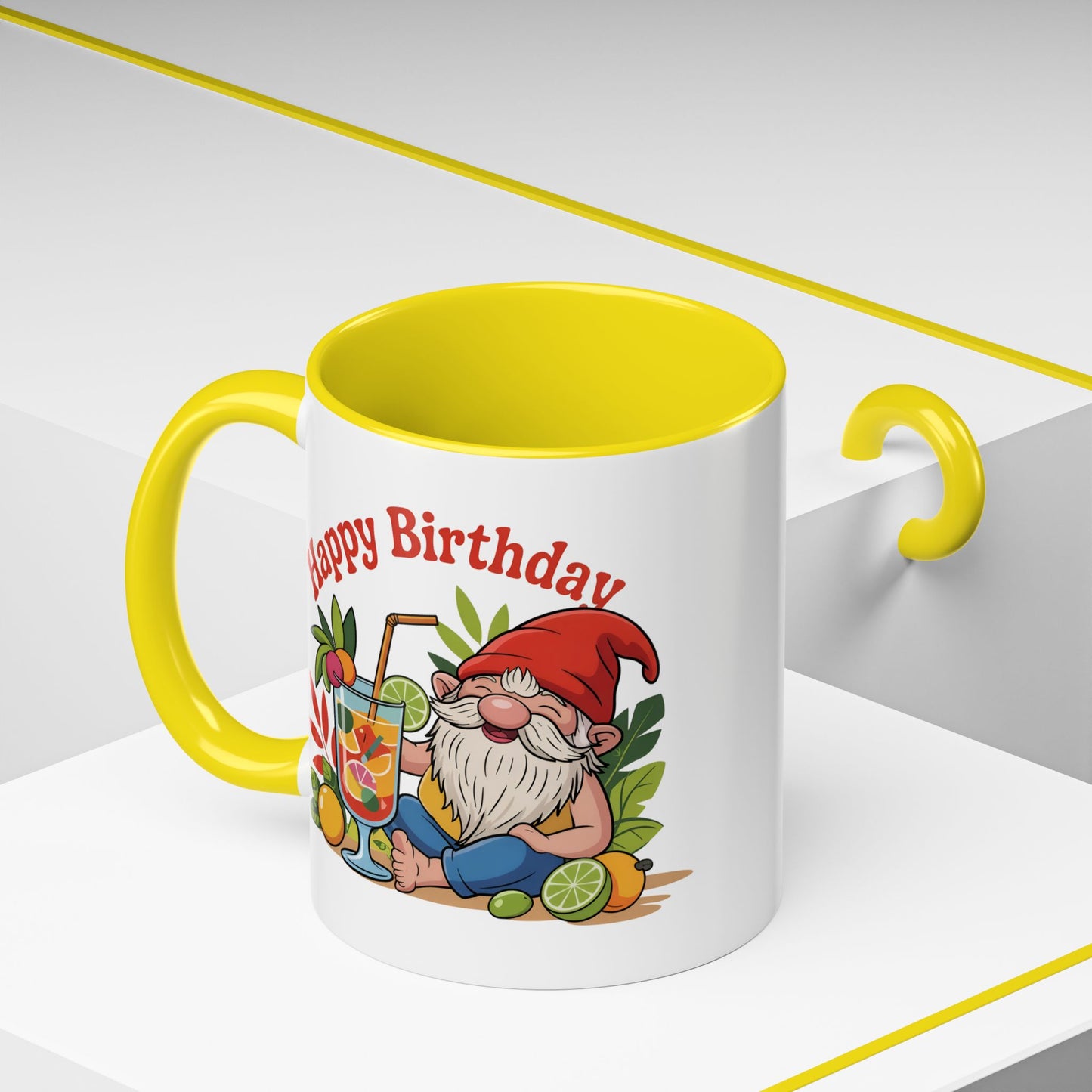 Birthday Mug - Island Gnome