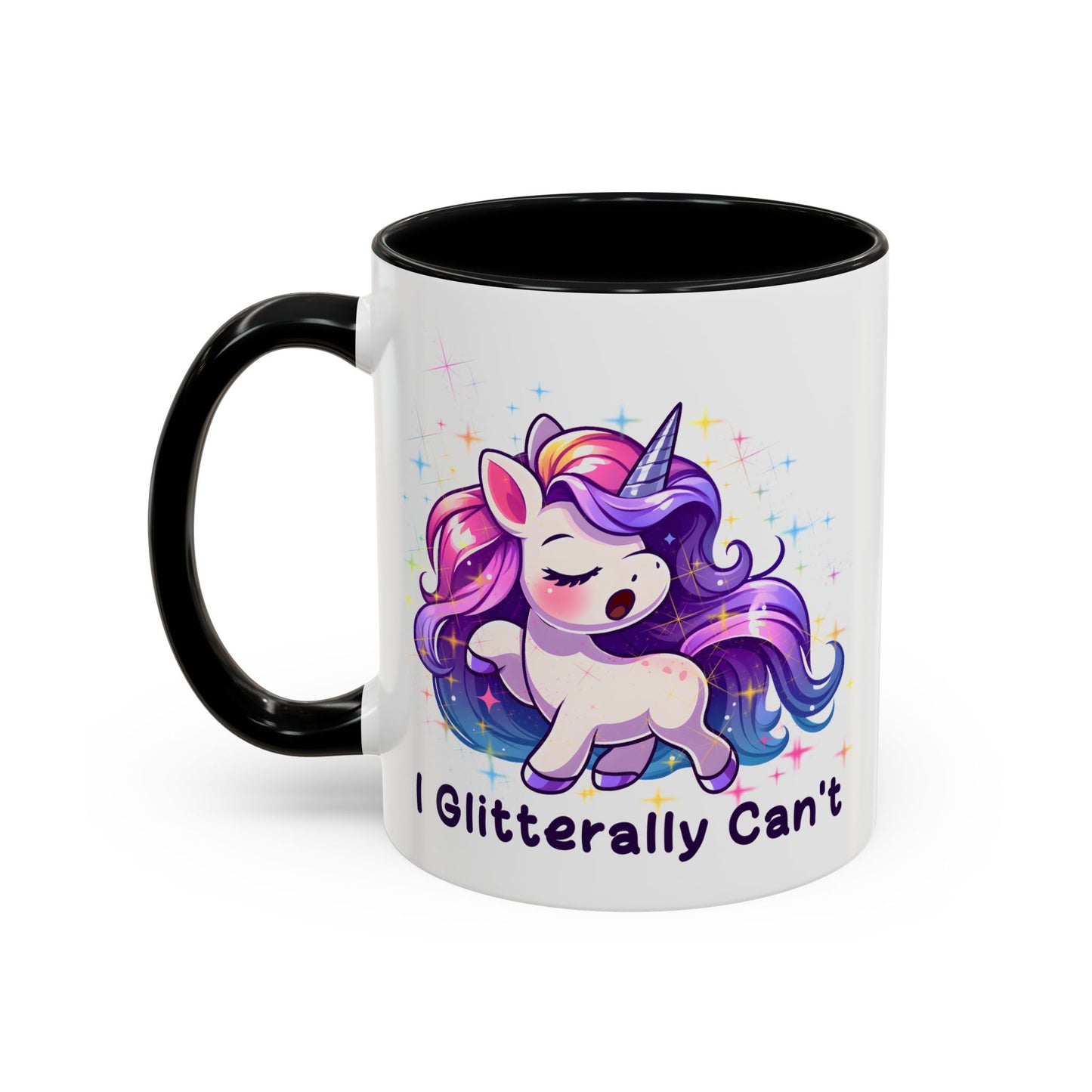 Humor Mug - I Glitterally Can't
