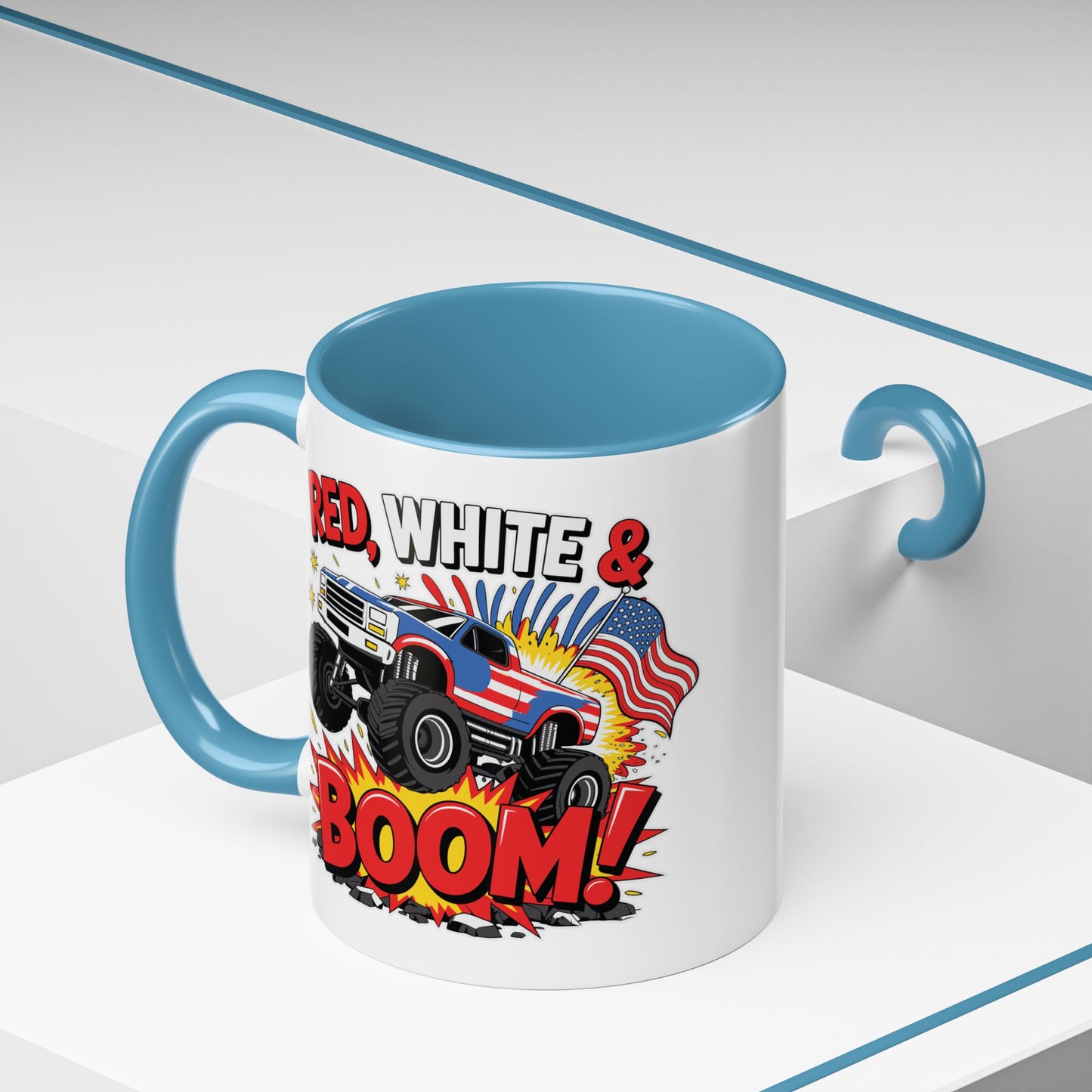 4th of July Mug - Red White & Boom!