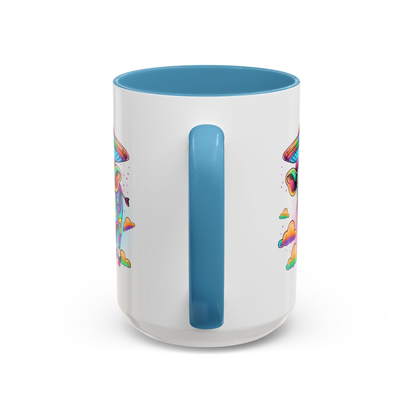Alien Mug - Multicoloured Cow