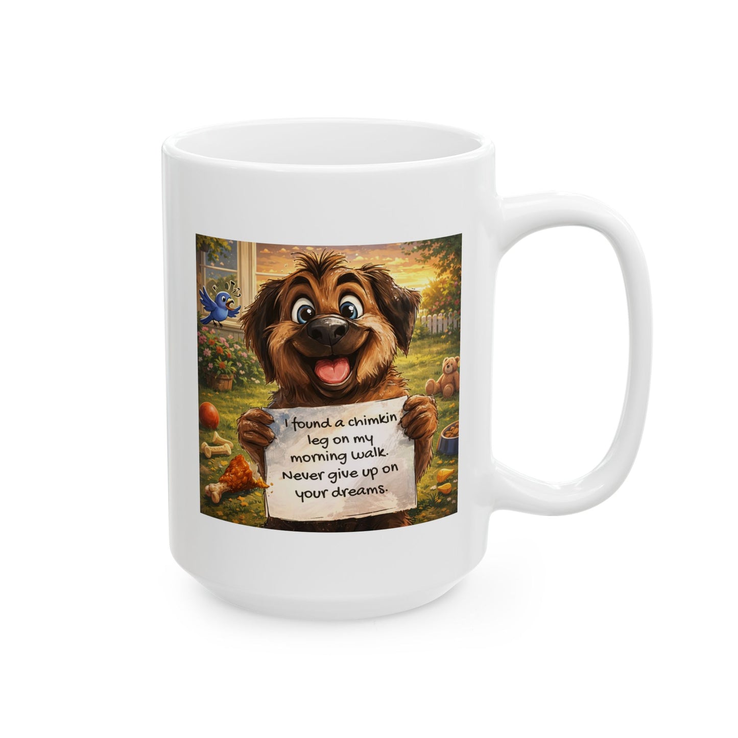 Animal Mug - I found A Chimkin Leg