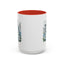Christmas Mug - Blue Snowman Family