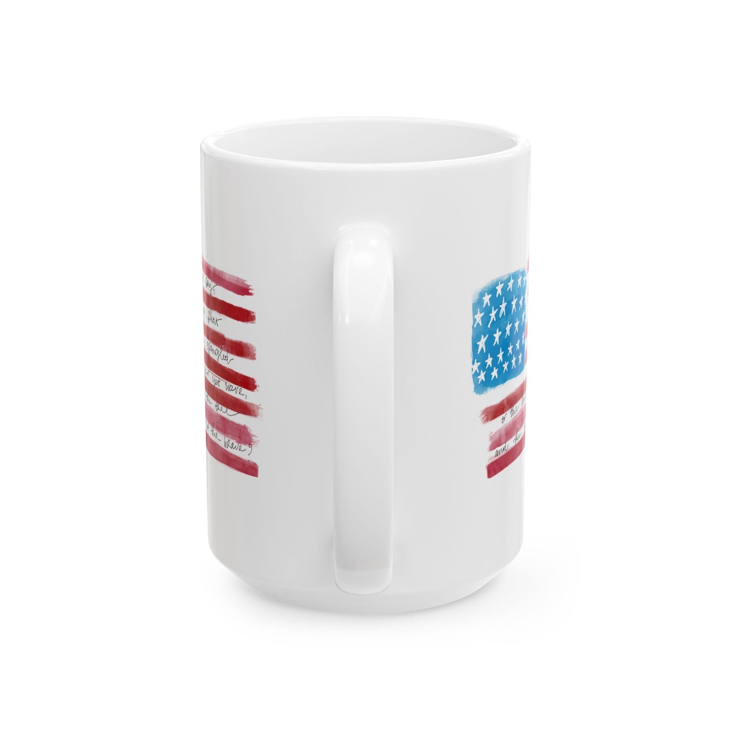 4th of July Mug - USA Flag
