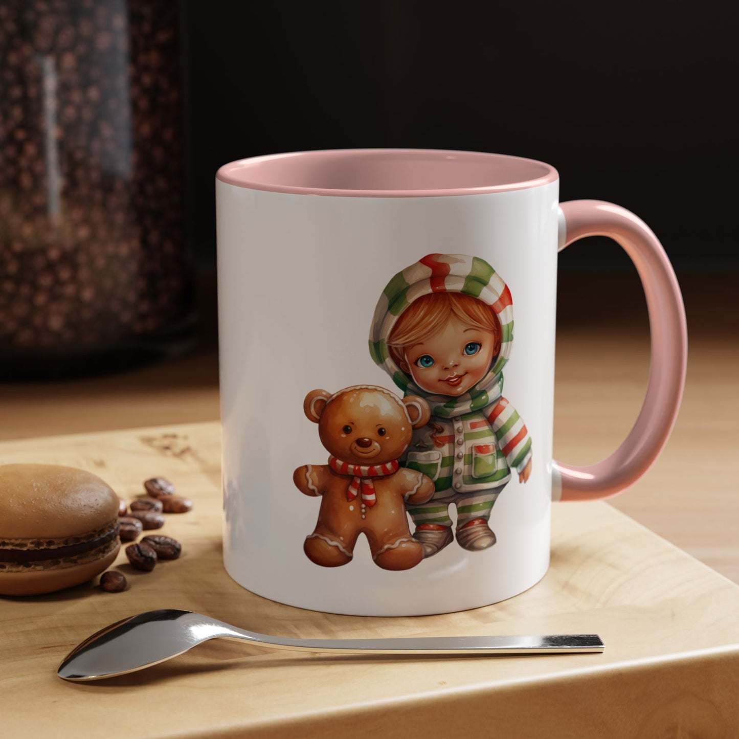 Christmas Mug - Gingerbread Man & Girl