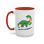 Adult Mug - Don't Be A Dickasaurus
