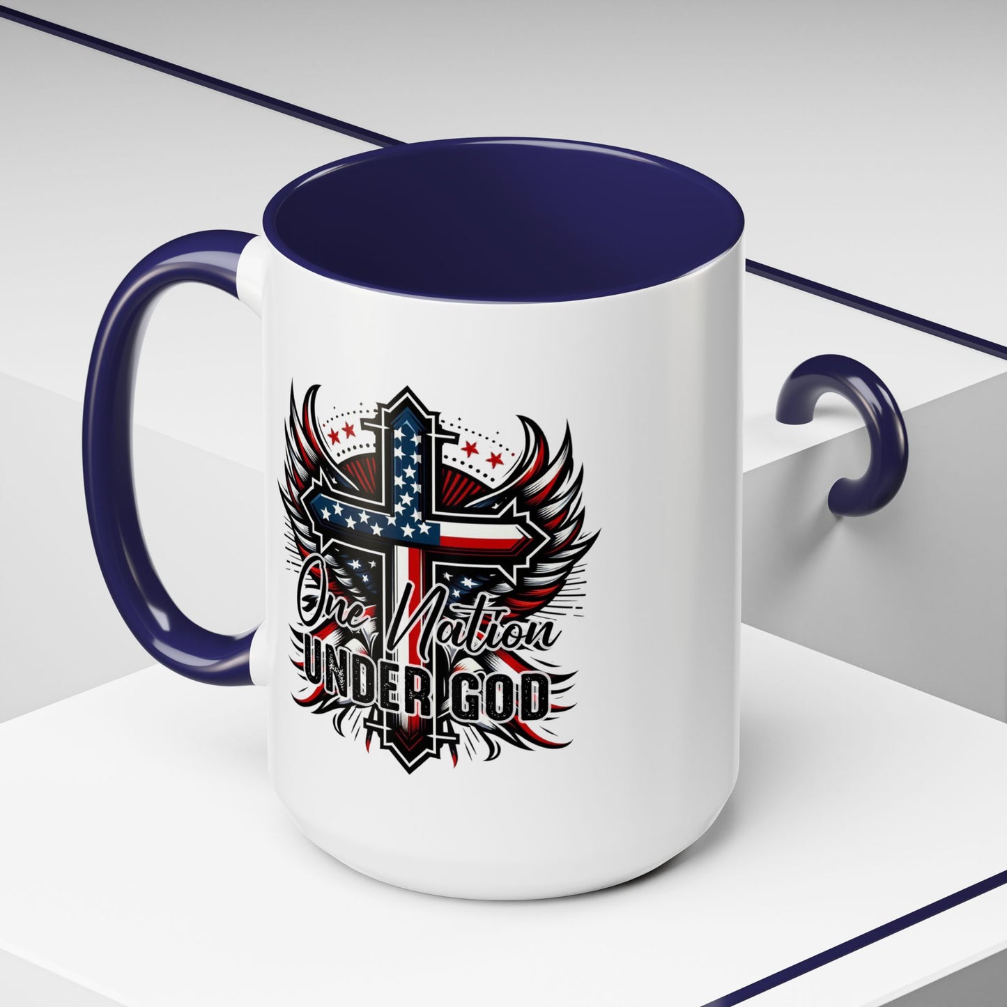 4th of July Mug - One Nation Under God