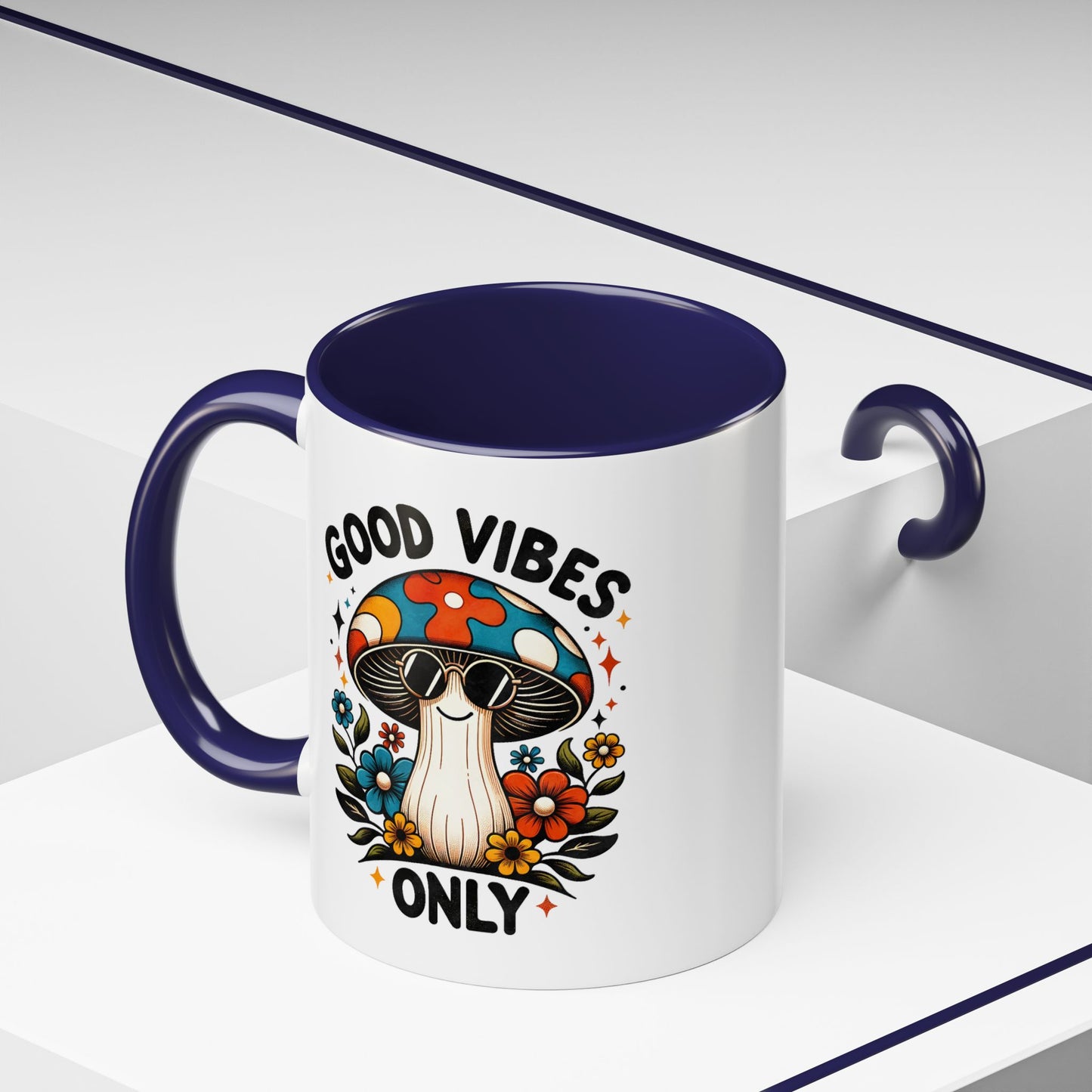 Wellness Mug - Good Vibes Only Mushroom