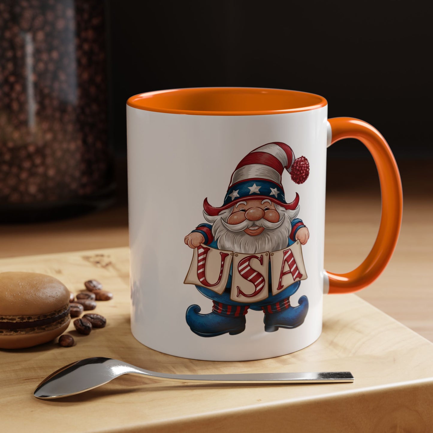 4th of July Mug - American Gnome 24