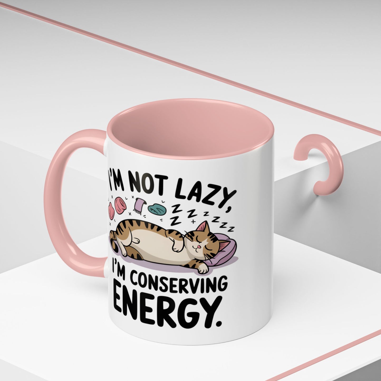 Animal Mug - I'm Not Lazy I'm Conserving Energy