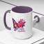 Birthday Mug - Butterfly Flowers