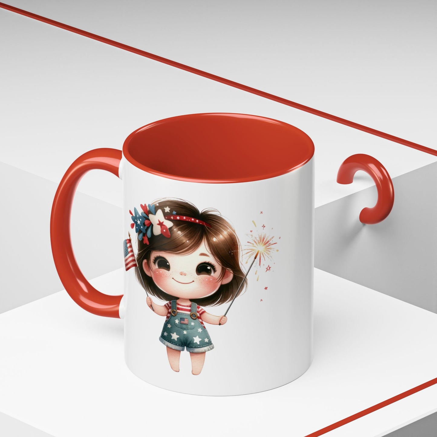 4th of July - American Girl Flag 6
