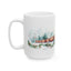 Christmas Mug - Snowy Landscape Train Wrap 9