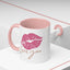 Valentine's Day Mug - Love You Lips Kiss