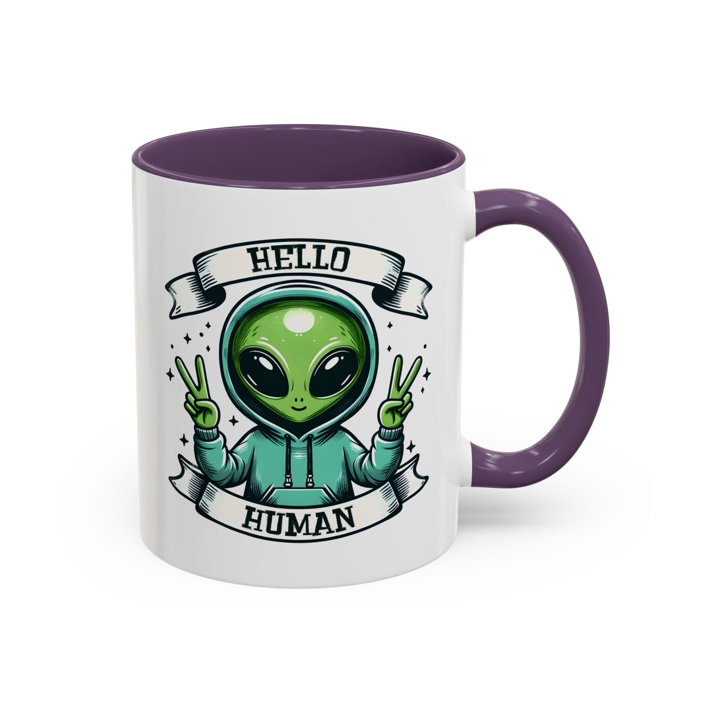 Alien Mug - Hello Human