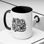 Christmas Mug - Merry Christmas Black Text Mistletoe