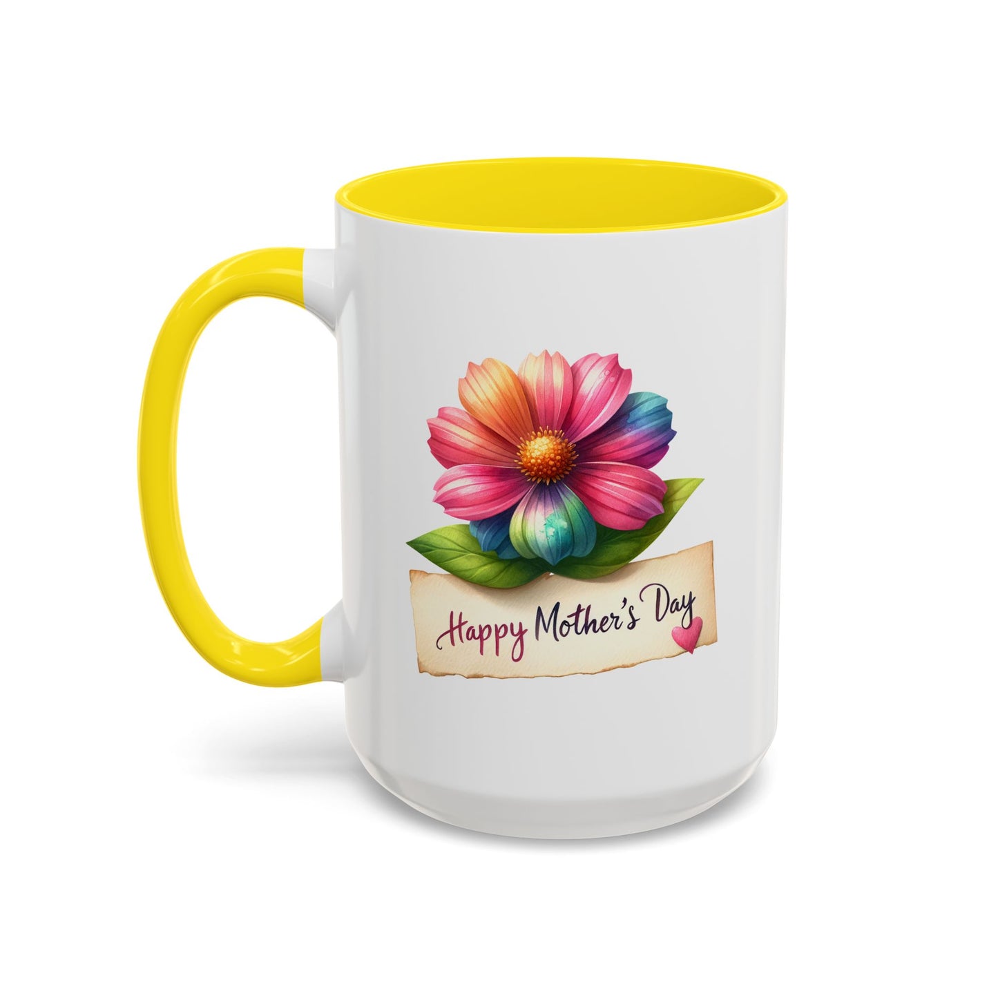 Mother's Day Mug - Happy Mother's Day Flower