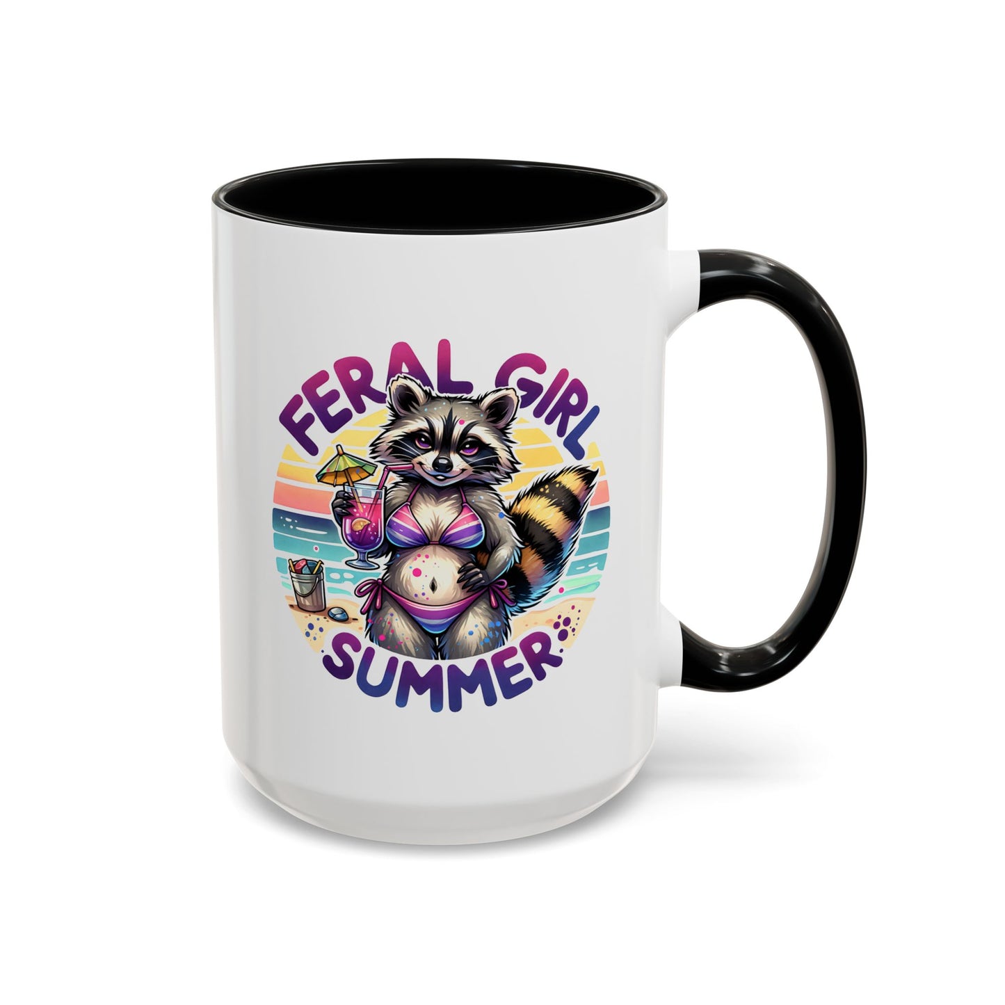 Humor Mug - Feral Girl Summer