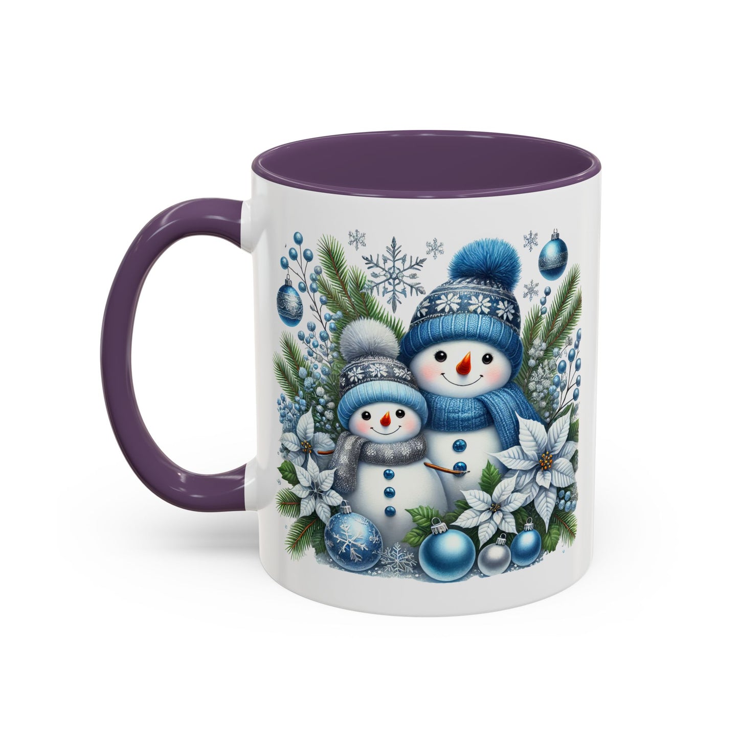 Christmas Mug - Blue Snowman Child