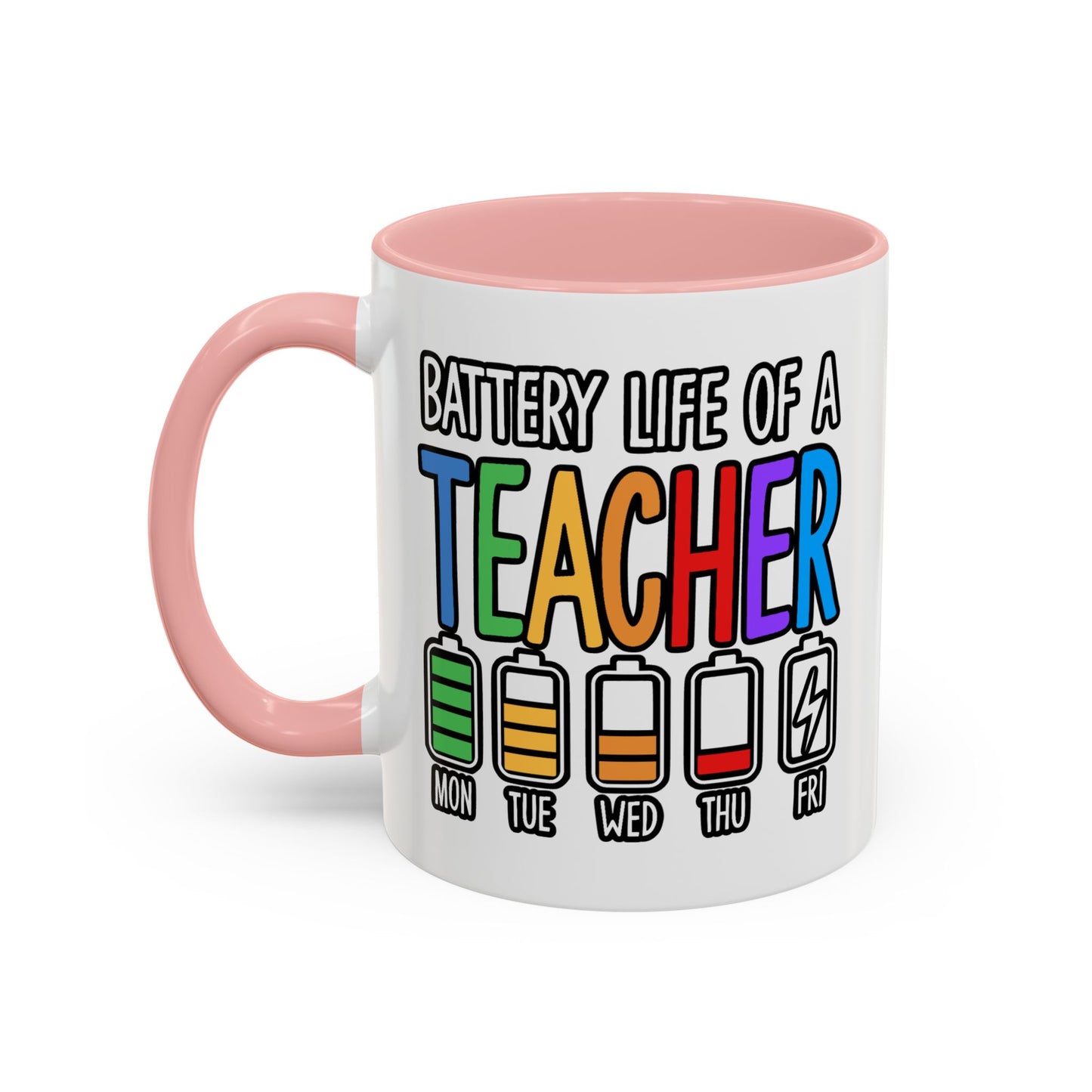 Office Mug - Battery Life of a Teacher