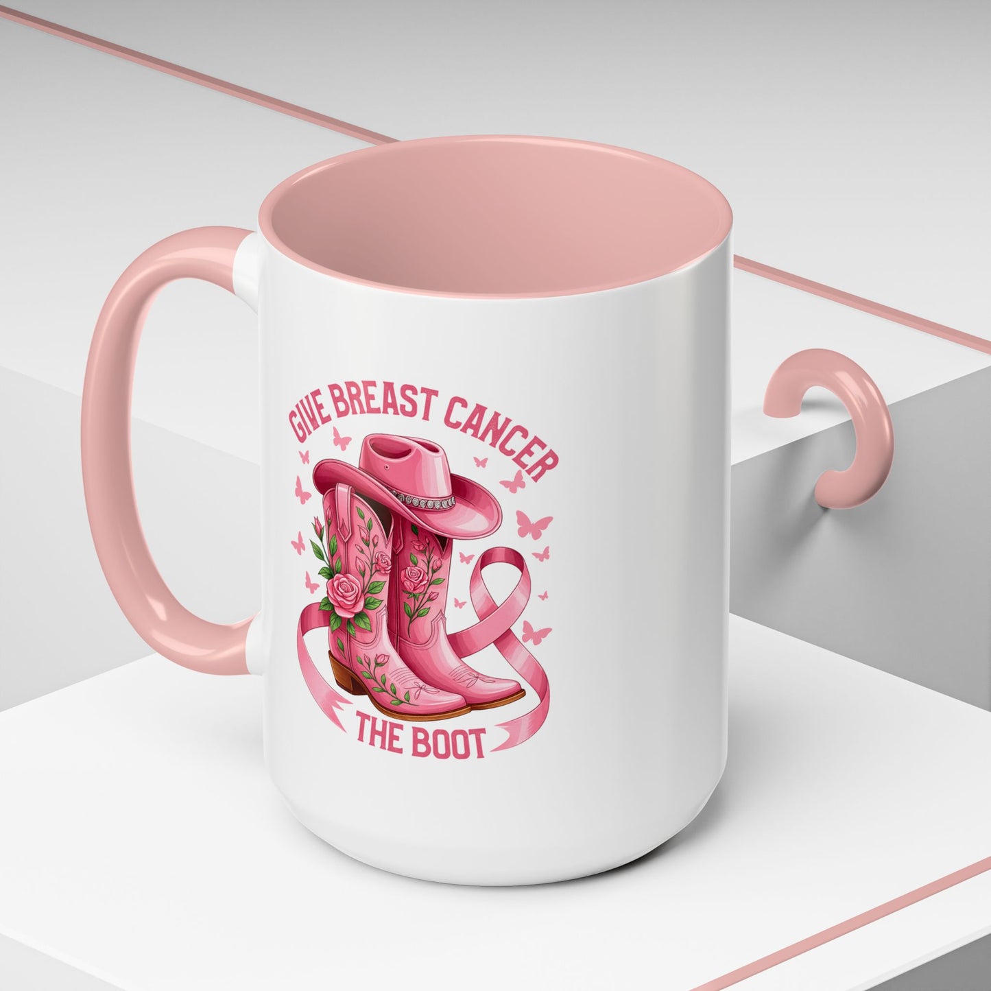 Support Mug - Give Cancer The Boot