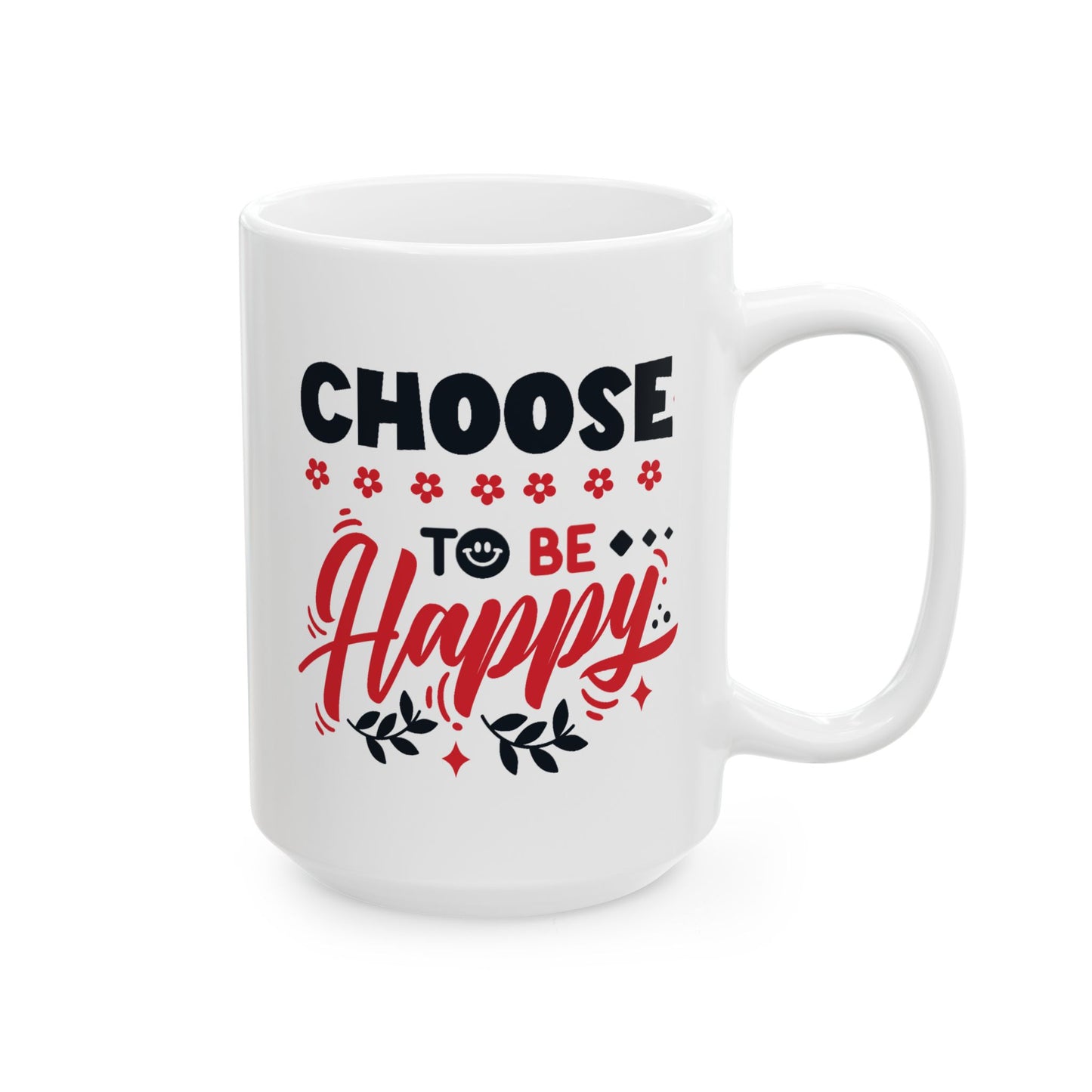 Wellness Mug - Choose To Be Happy Smiley