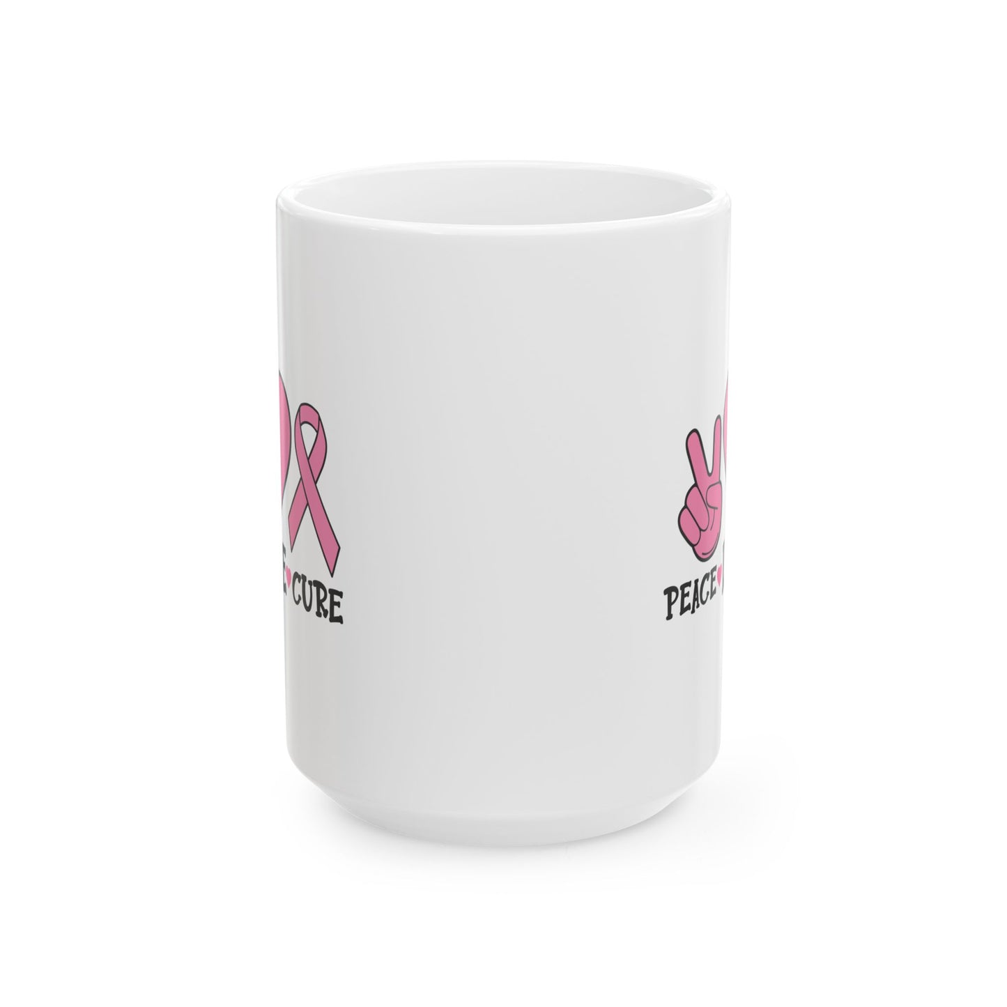 Support Mug - Peace Love Cure