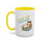 Humor Mug - I'm Not Fat I'm Just Fluffy Cat