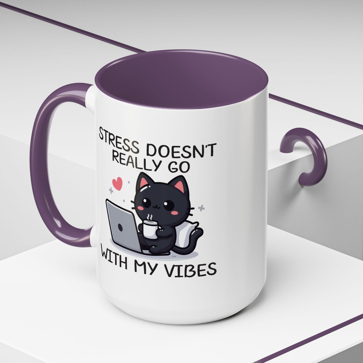 Animal Mug - Stress Doesn't Really Go