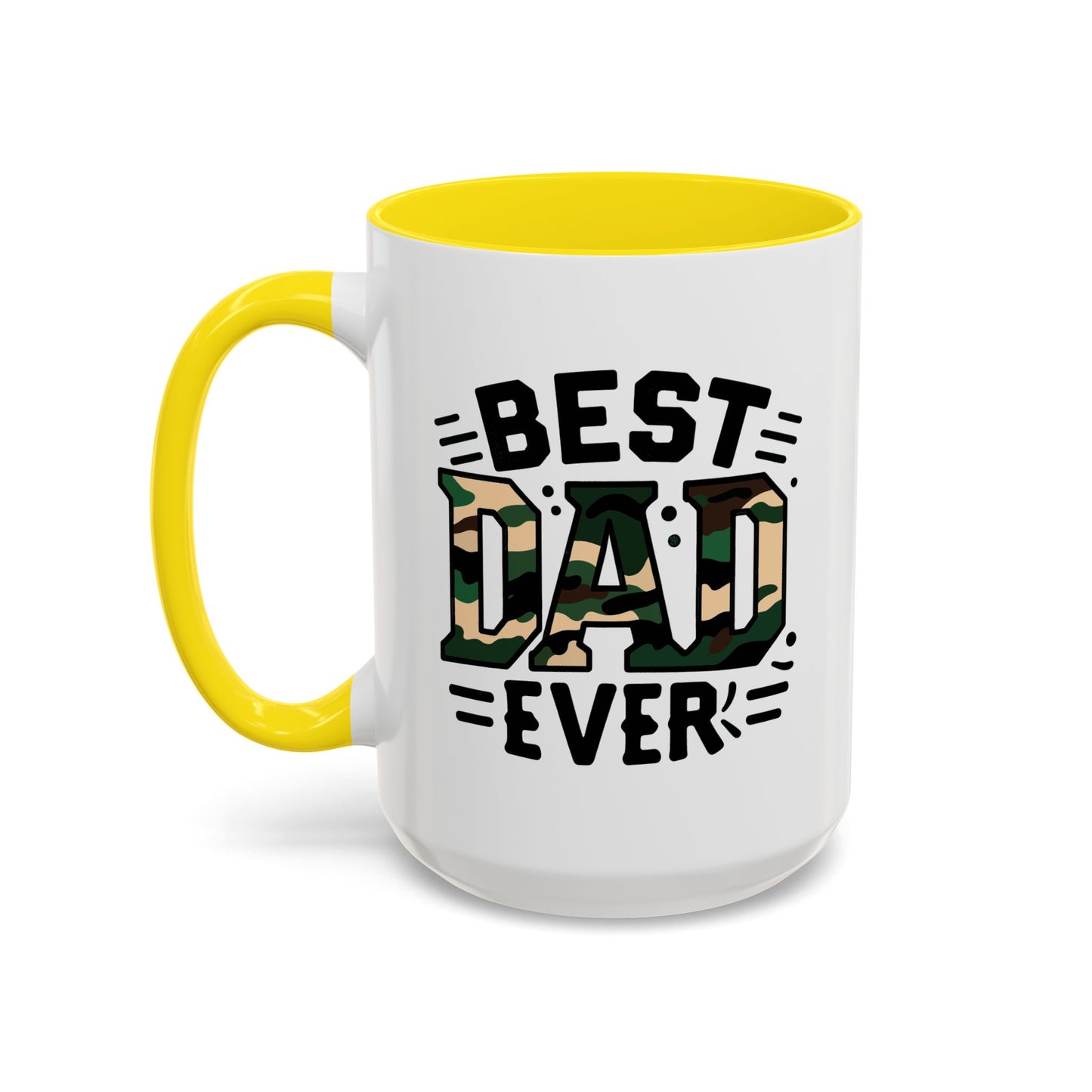 Father's Day Mug - Best Dad Ever Cammo