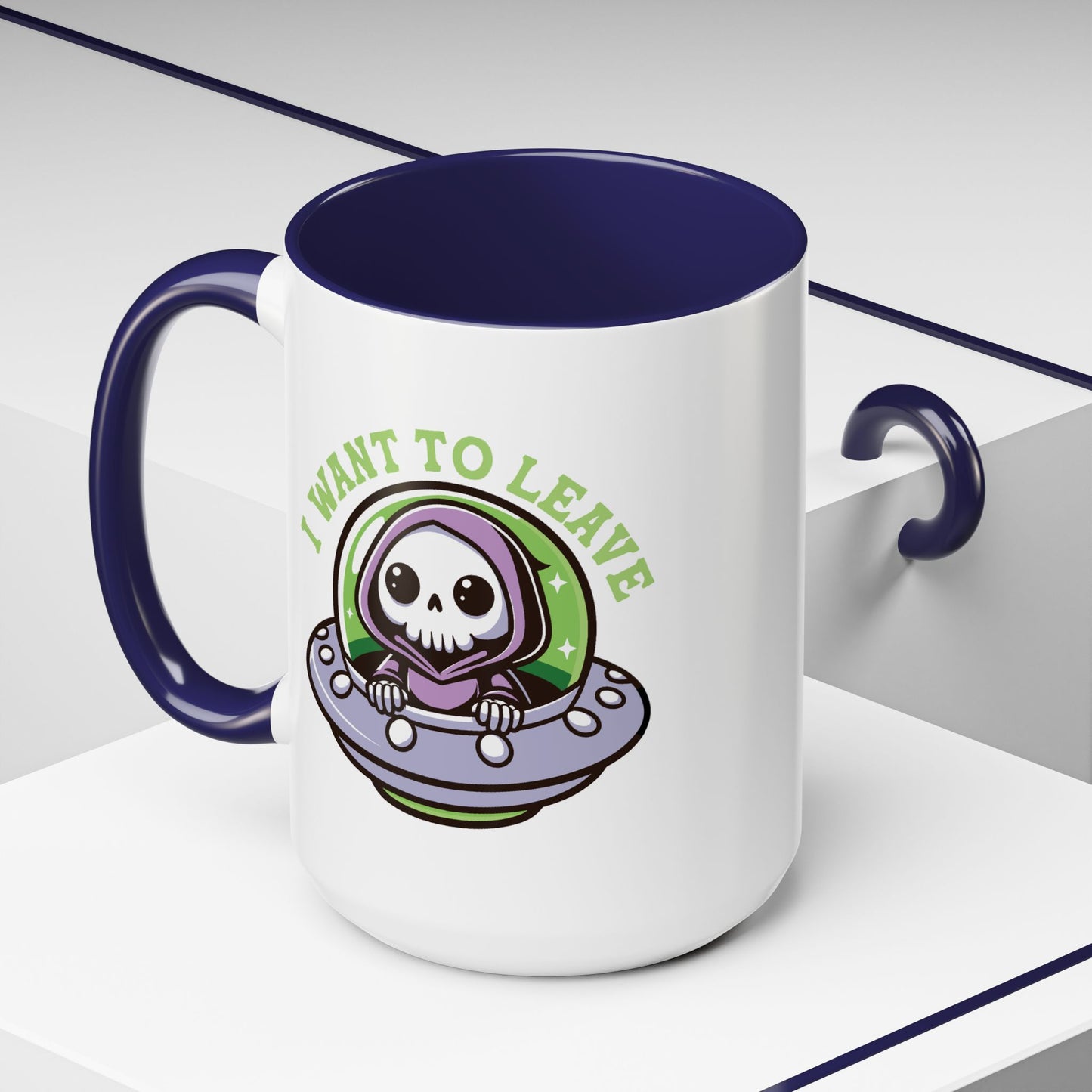 Alien Mug - I Want To Leave