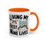 Animal Mug - Living My Best Nine Lives
