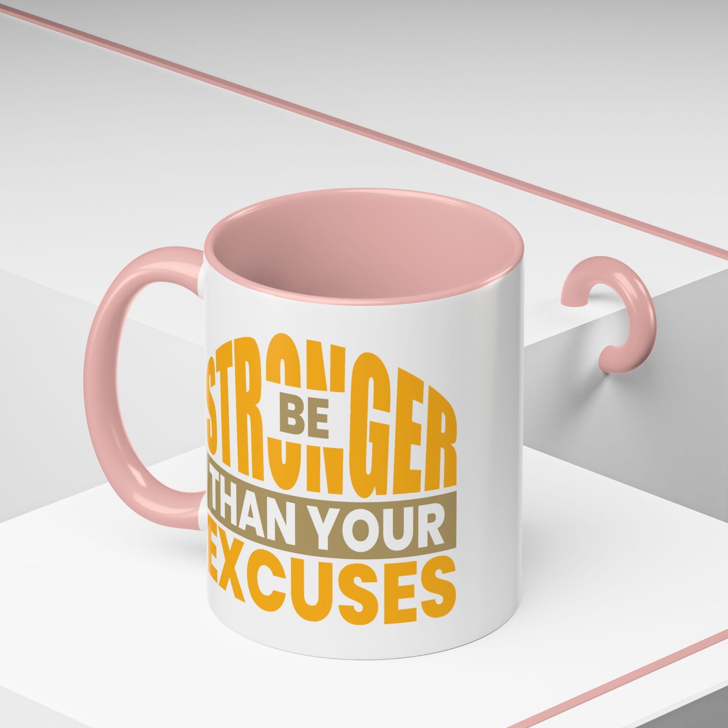 Motivation Mug - Be Stronger Than Your Excuses
