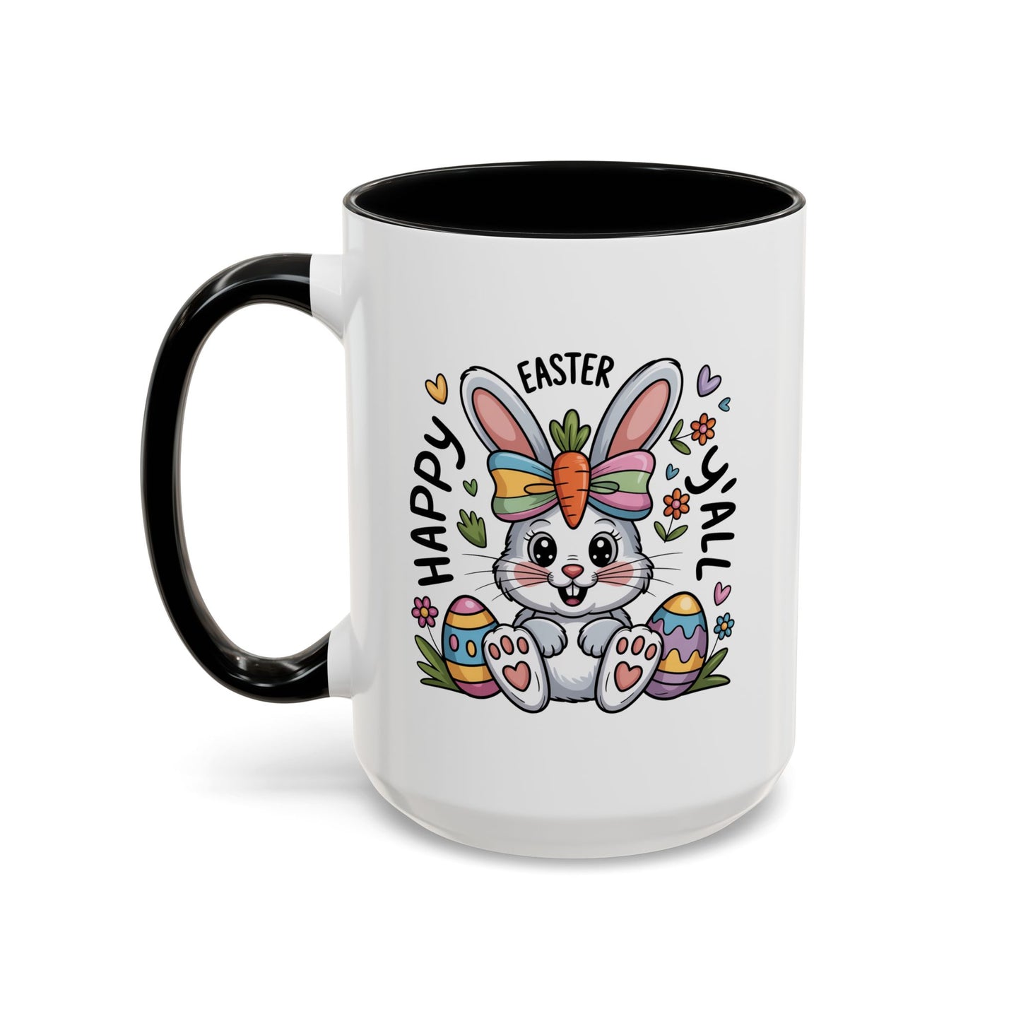 Easter Mug - Happy Easter Y'all Bunny