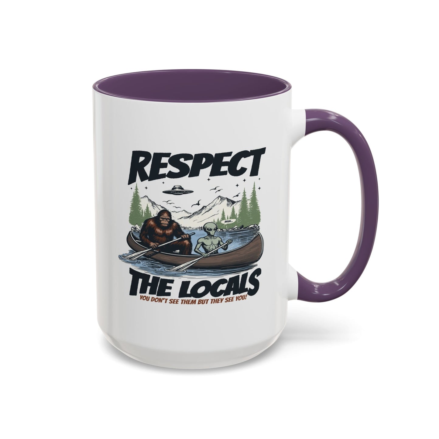Alien Mug - Respect The Locals