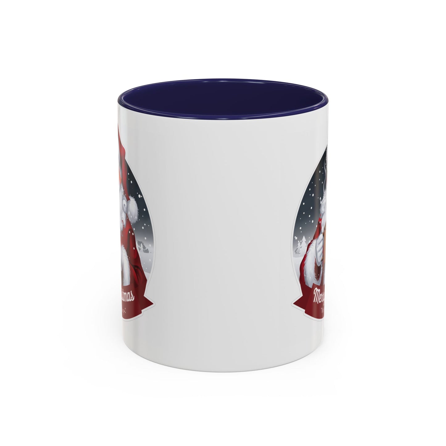 Christmas Mug - Merry Christmas Warm Wishes Always Santa