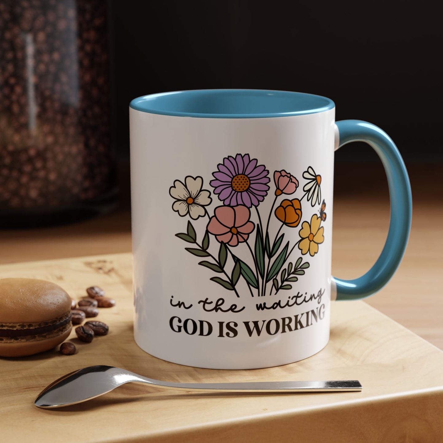 Religious Mug - In The Waiting