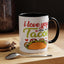 Anniversary Mug - I Love You More Than Tacos