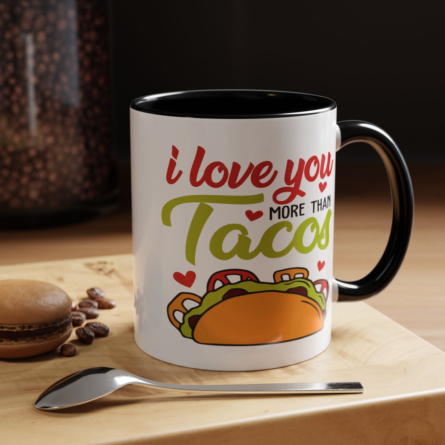 Anniversary Mug - I Love You More Than Tacos