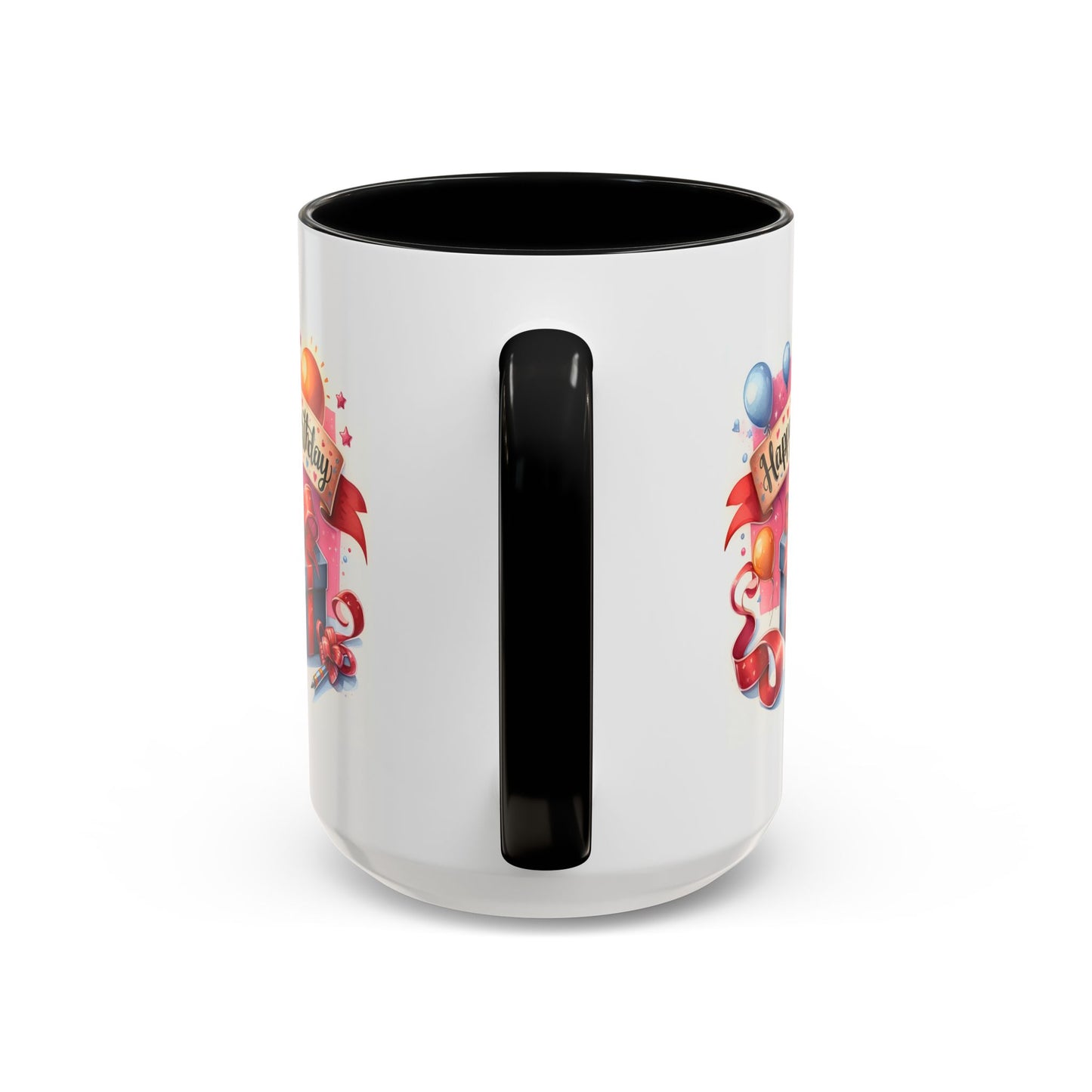 Birthday Mug - Present Pen Balloons