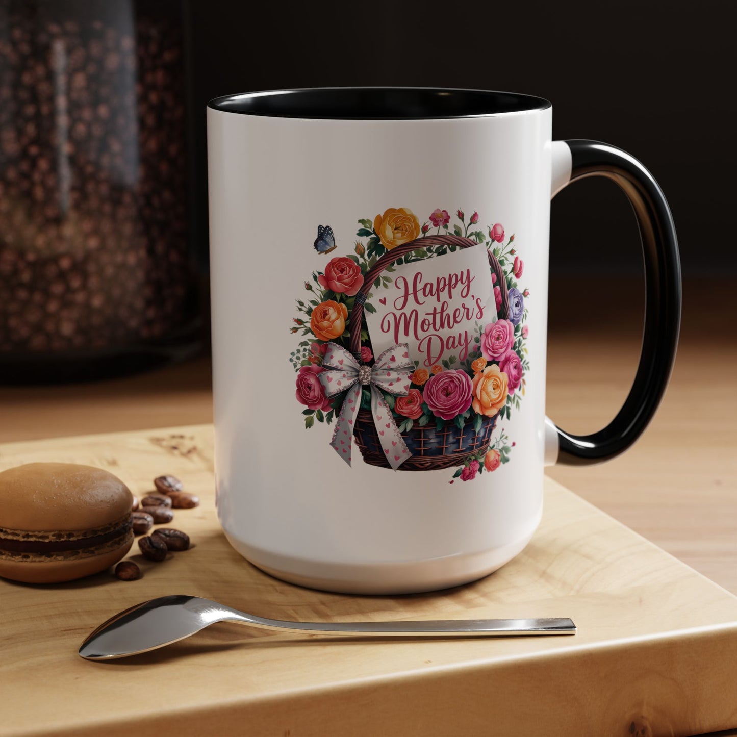 Mother's Day Mug - Happy Mother's Bouquet