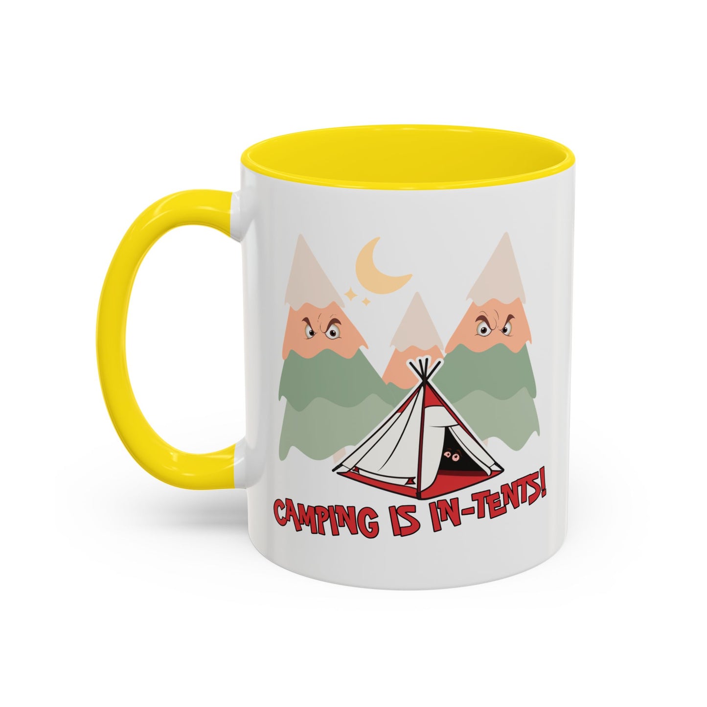 Humor Mug - Camping Is In Tents