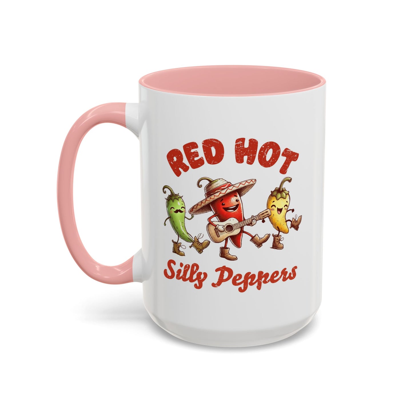 Humor Mug - Red Hot Silly Peppers