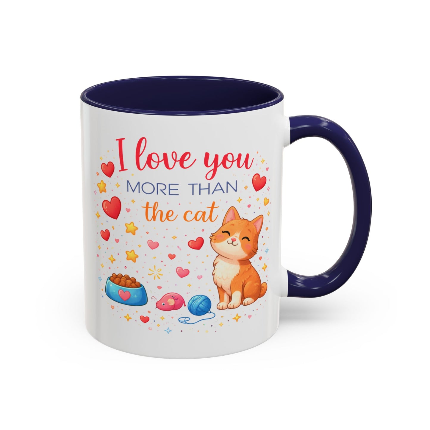 Anniversary Mug - I Love You More Than The Cat