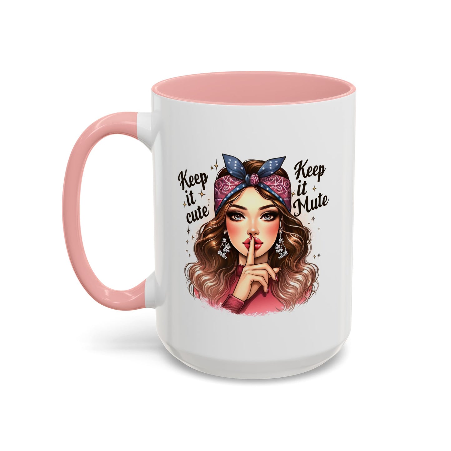 Humor Mug - Keep It Cute Keep It Mute